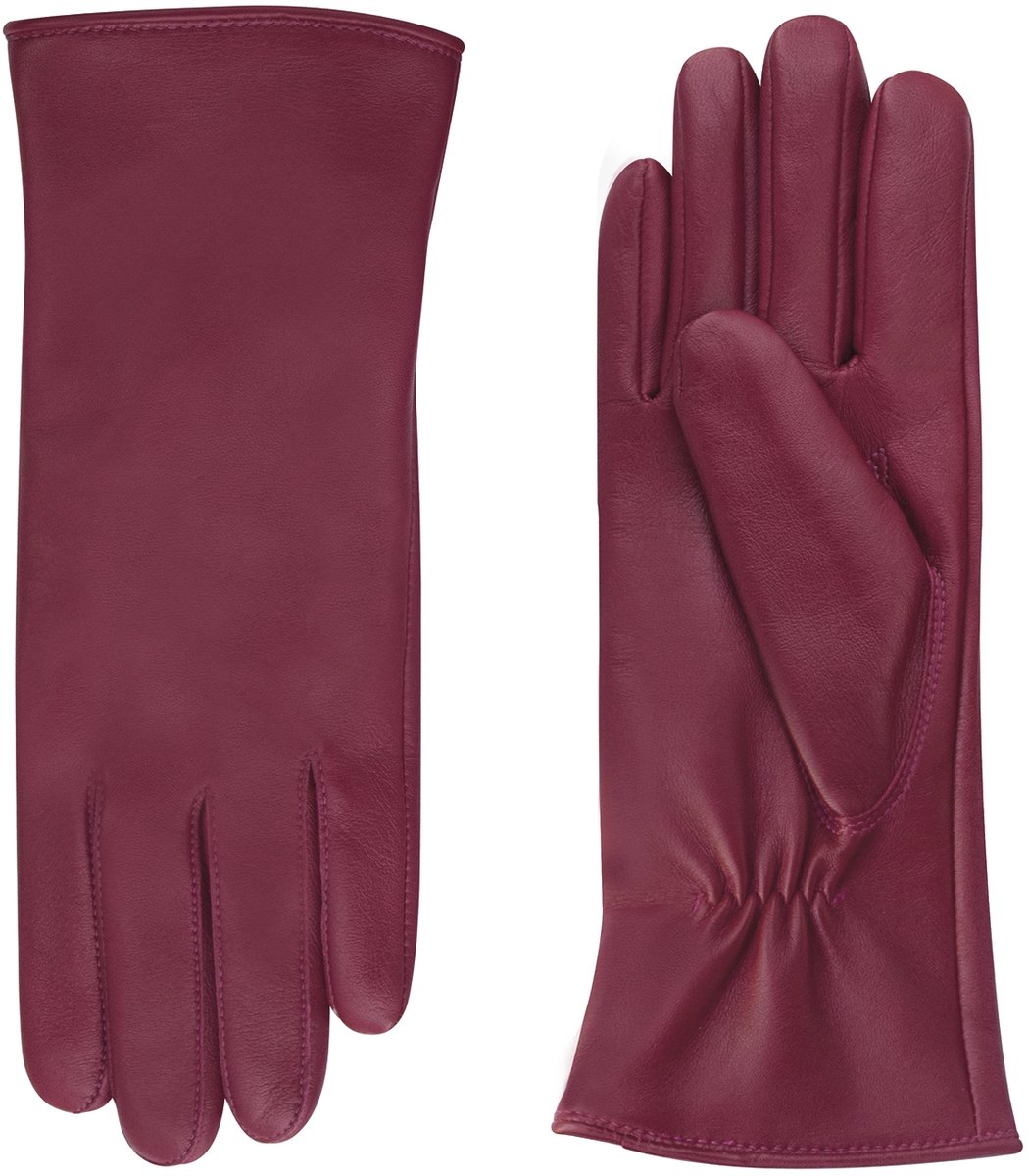 Laimböck Stafford. - Leren dames handschoenen dames Kleur: Chianti, Maat: 7