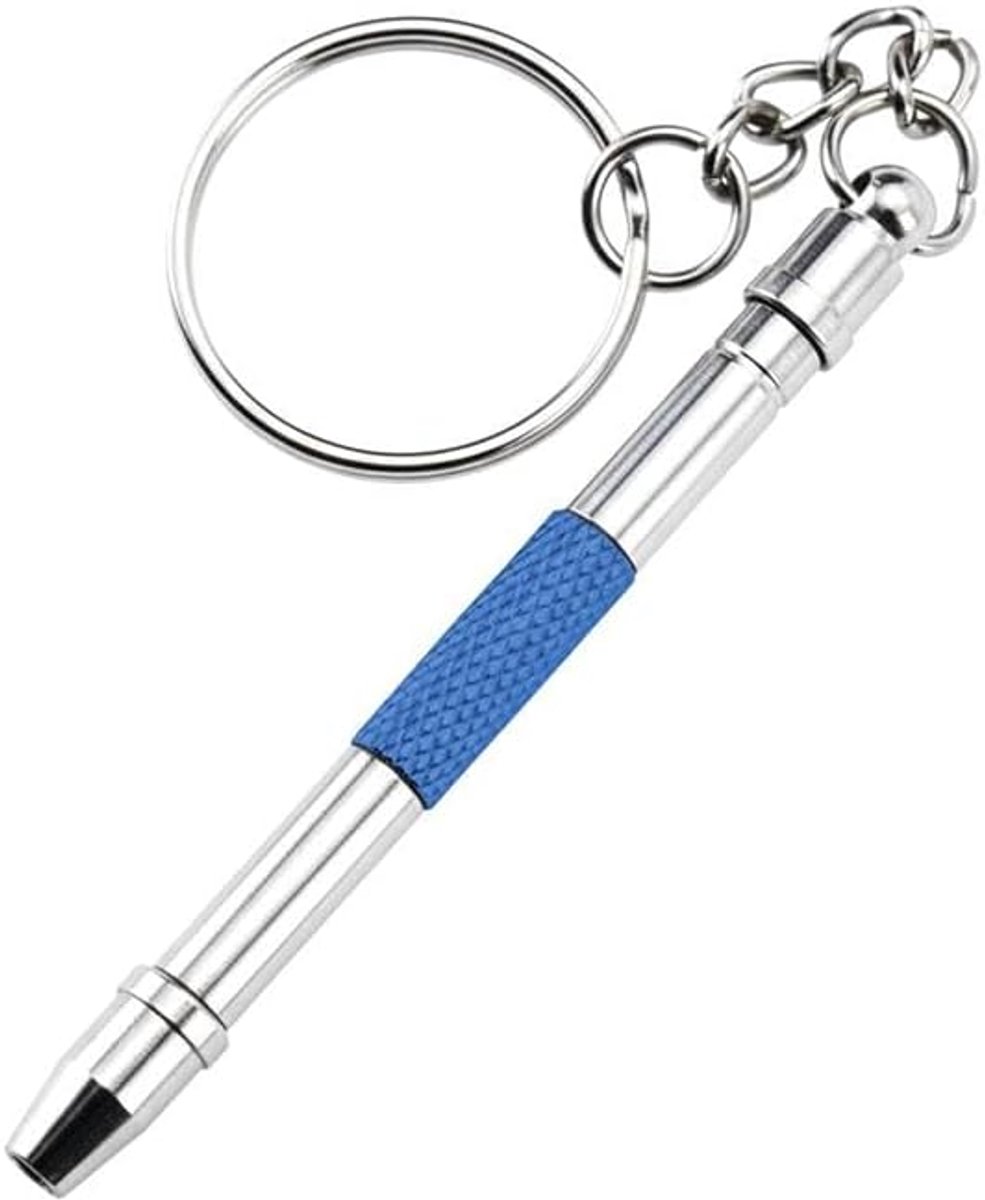 5-in-1 optische sleutelhanger mini precisie roestvrijstalen schroevendraaier voor brillen frame zonnebril, sieraden en horloge reparatie neuskussen reparatie door SPORTS WPRLD VISION