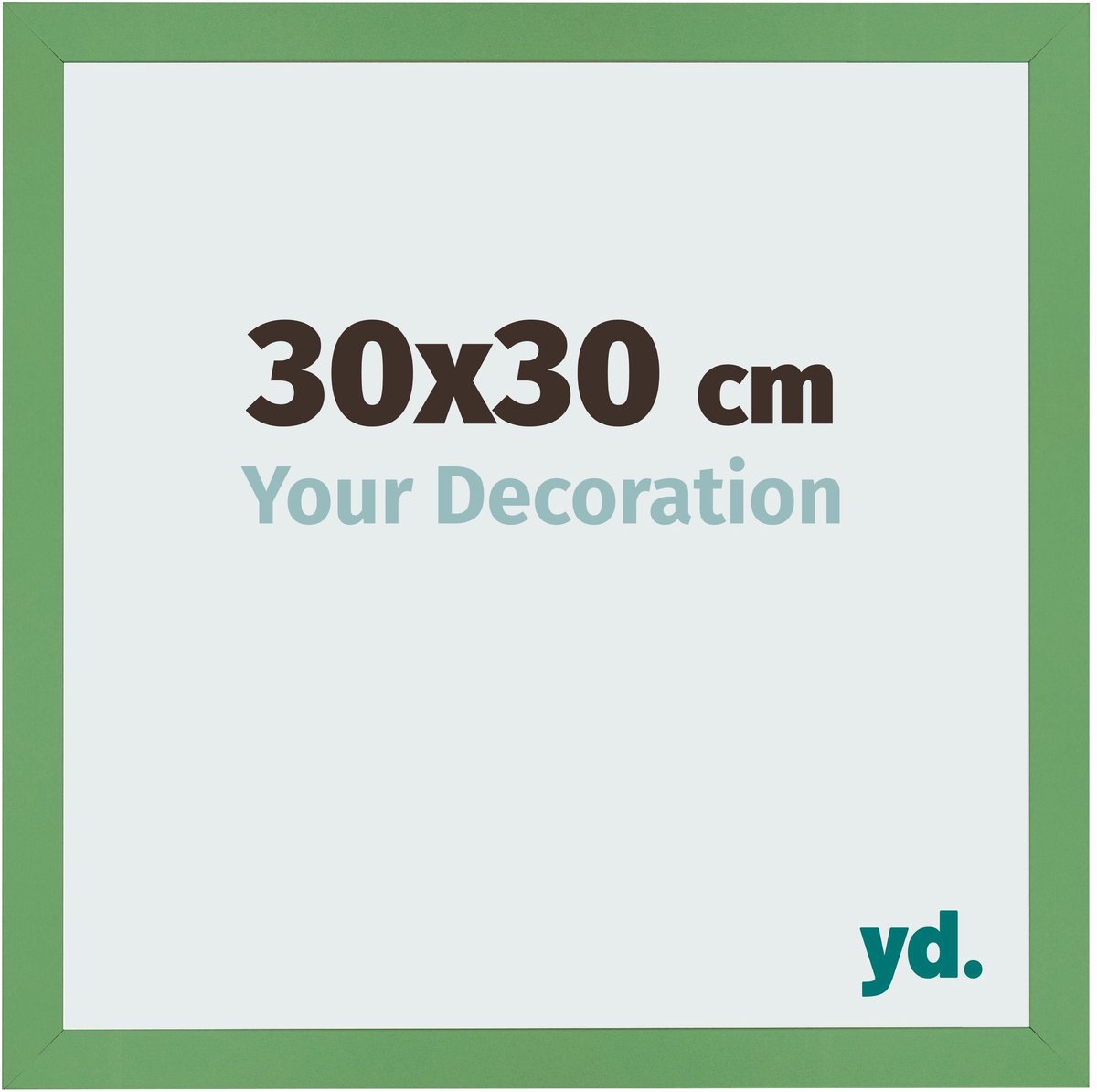 yd. Your Decoration - Fotolijst 30x30 cm - MDF - Groen - Bologna
