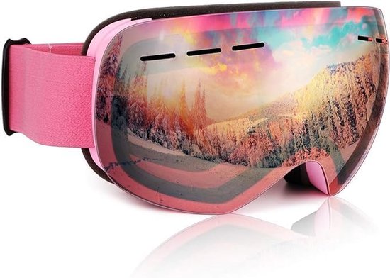 Ski Snowboard Bril - Outdoor Skibril - Wintersporter Bescherming - UV Bescherming Anti-condens - OTG Geschikt - Meerdere Kleuren