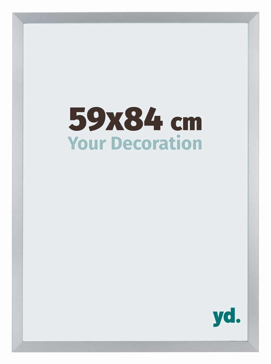 yd. Your Decoration - Fotolijst 59x84 cm - MDF - Zilver Glans - Catania