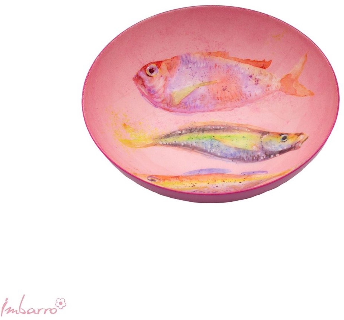 Imbarro Home & Fashion - Bowl El Pez L - Multi, Roze - 15 X 15 cm