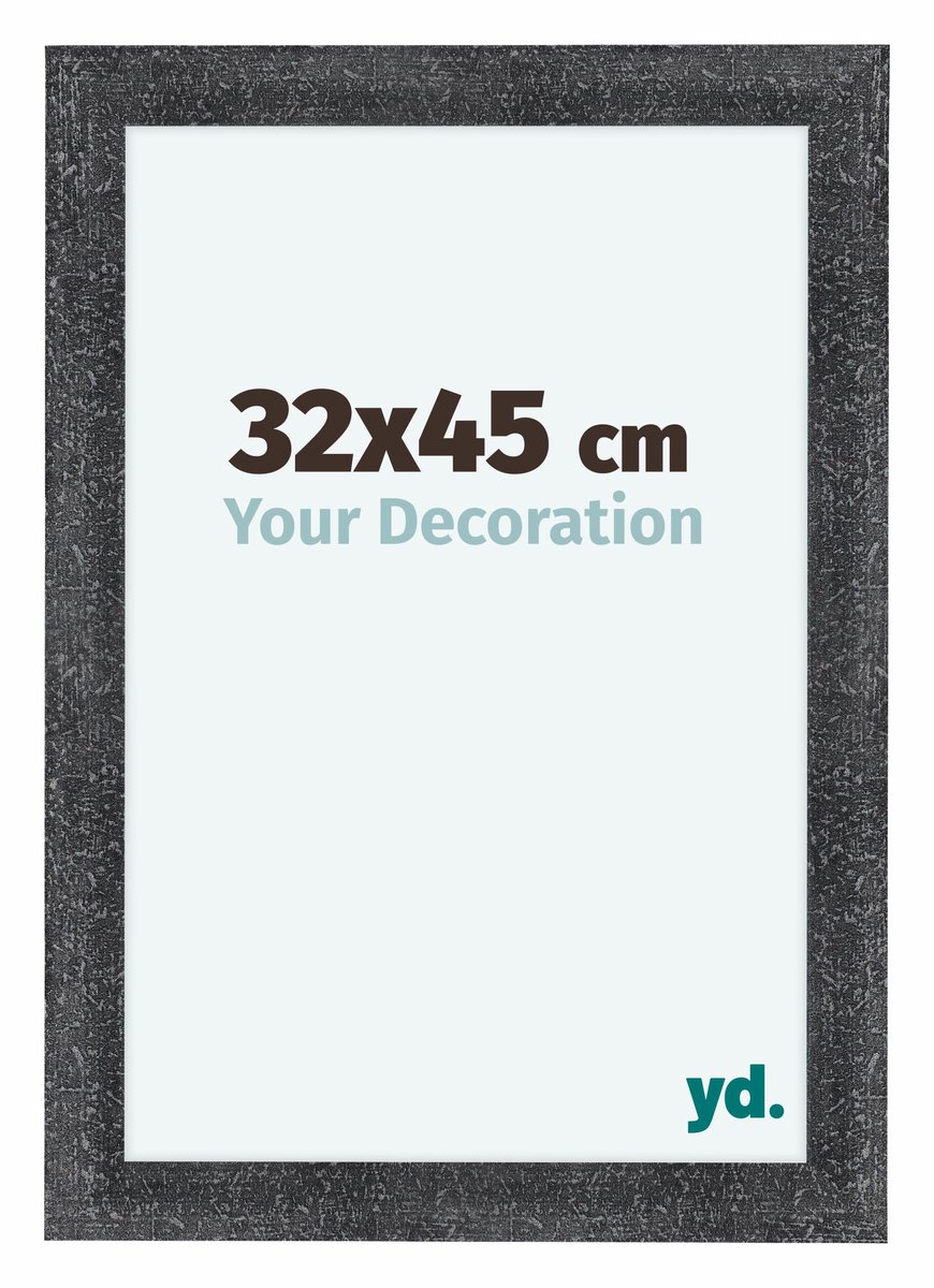yd. Your Decoration - Fotolijst 32x45 cm - MDF - Grijs Geveegd - Como
