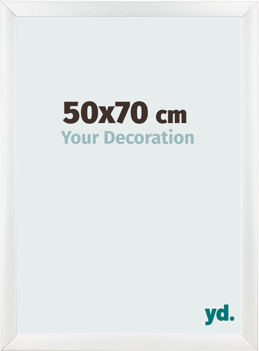 yd. Your Decoration - Fotolijst 50x70 cm - MDF - Wit Hoogglans - Pisa