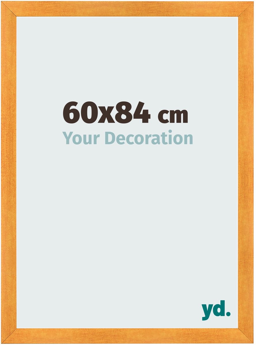 yd. Your Decoration - Fotolijst 60x84 cm - MDF - Oranje - Pisa