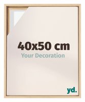 yd, Baklijst 40x50 cm Beuken - Lijst voor Canvasdoek - MDF Lyon