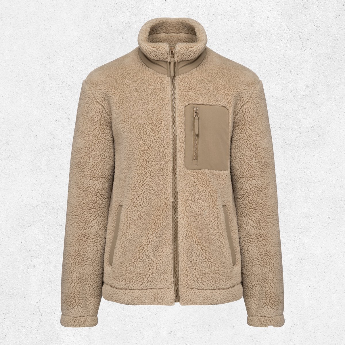 G-TOWN Sherpa Fleece – Jack – Heren – Maat L