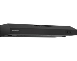 Heinner CH-MD190BK Onderbouw Afzuigkap 60 cm – 190 m³/u – 1x 38 W Motor – 2 Standen – 1x 1.5 W LED-Verlichting – 5 Jaar Garantie – Zwart