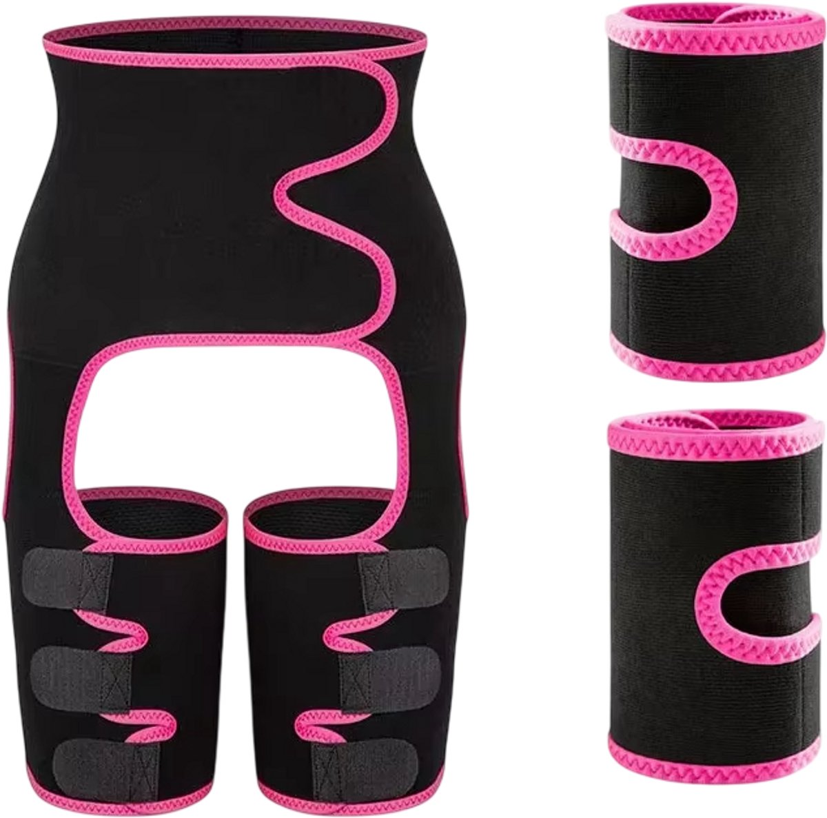 Afslankriem Dames – Sauna Zweetriem voor Buik, Taille, Dij en Armen - Afslanken en Lichaamscontouring - Maat XXL-XXXL
