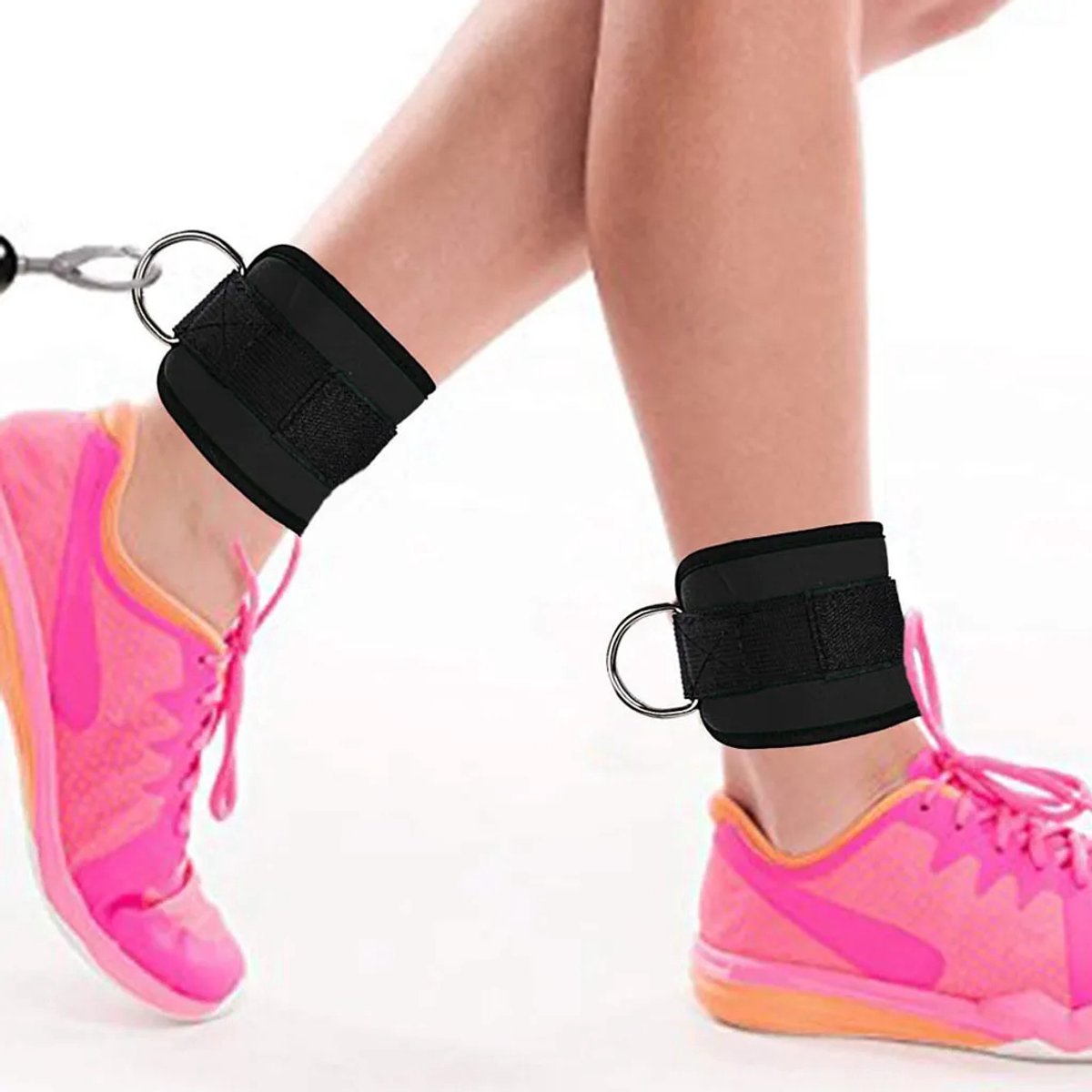 Enkelbandjes Geschikt voor kabelmachine fitnesstraining - unisex