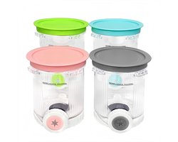 4-pack containers voor Ninja Swirl van CREAMi ijsmachine NC700-serie, Ninja Creami accessoires pints en deksels - ShopVlot