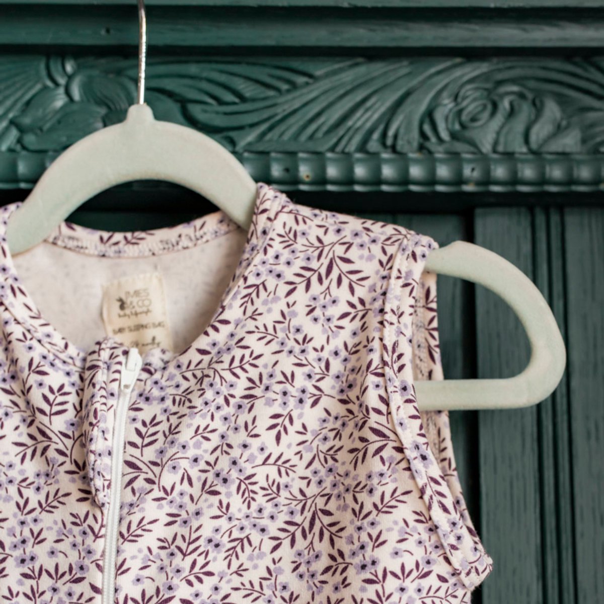 Mies & Co Vintage Flower Zomer Slaapzak 6-24 Maanden Lila