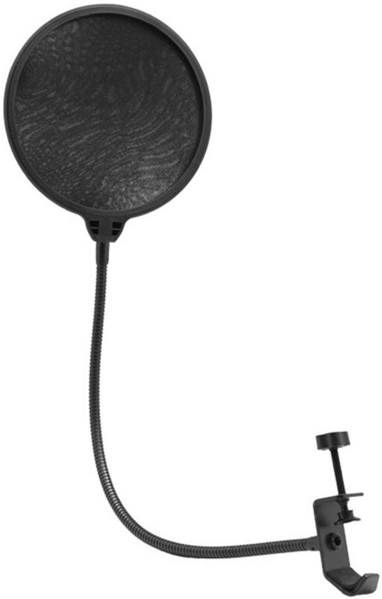 SSTRWGOOD Popfilter voor microfoons - Dubbele laag popfilter - 37cm Microfoon windscherm - Eenvoudige installatie - Geschikt voor Blue Yeti Snowball HyperX QuadCast en andere microfoons - Kunststof