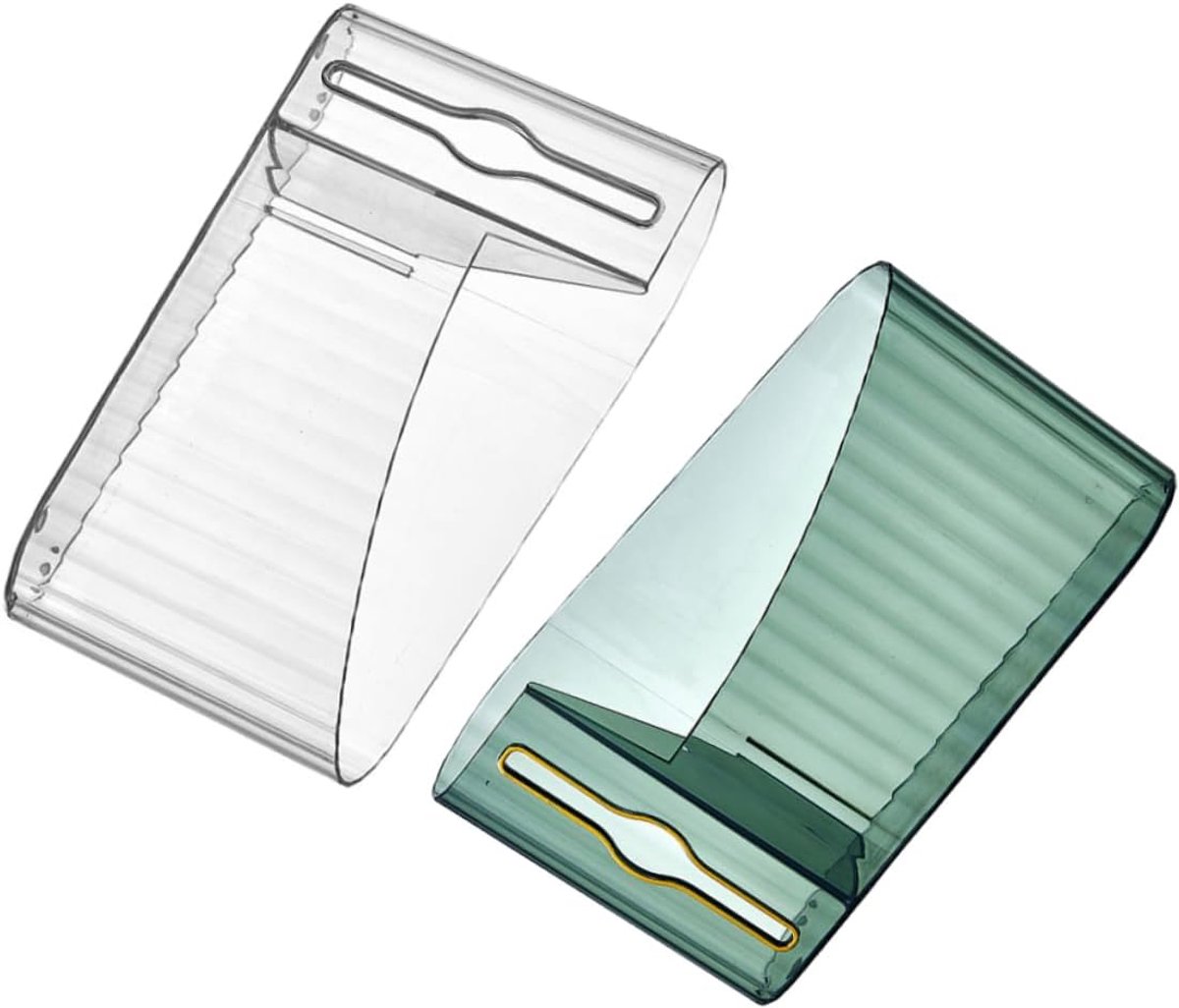 2 stuks- Vuilniszak Dispenser -vuilniszak dispenser houder-vuilniszakdispenser-Afvalzak Houder -Vuilniszak Opbergdoos-Zakjesdispenser-Voor Keuken en Badkamer-Afvalzak Dispenser Houder -keuken accessoires- Wandgemonteerde- Zelfklevend