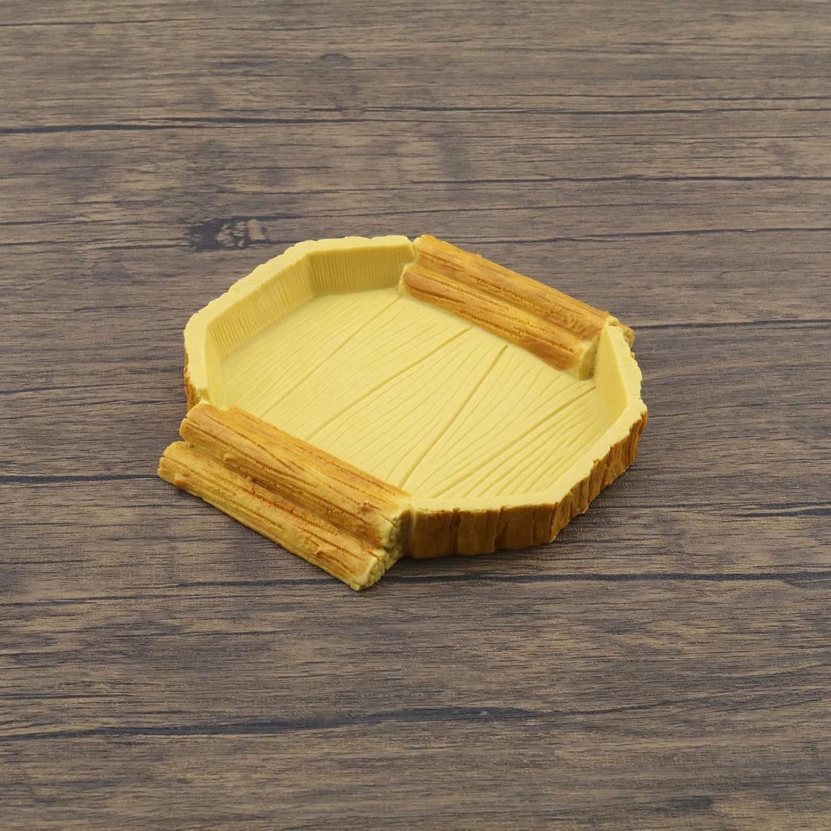 Water Kom Hars Voedsel Schotel Bebaarde Draak Voeden Lade Voor Kameleon Schildpad Hagedis Gecko Spider Amfibie Levert 14.7x14x2cm