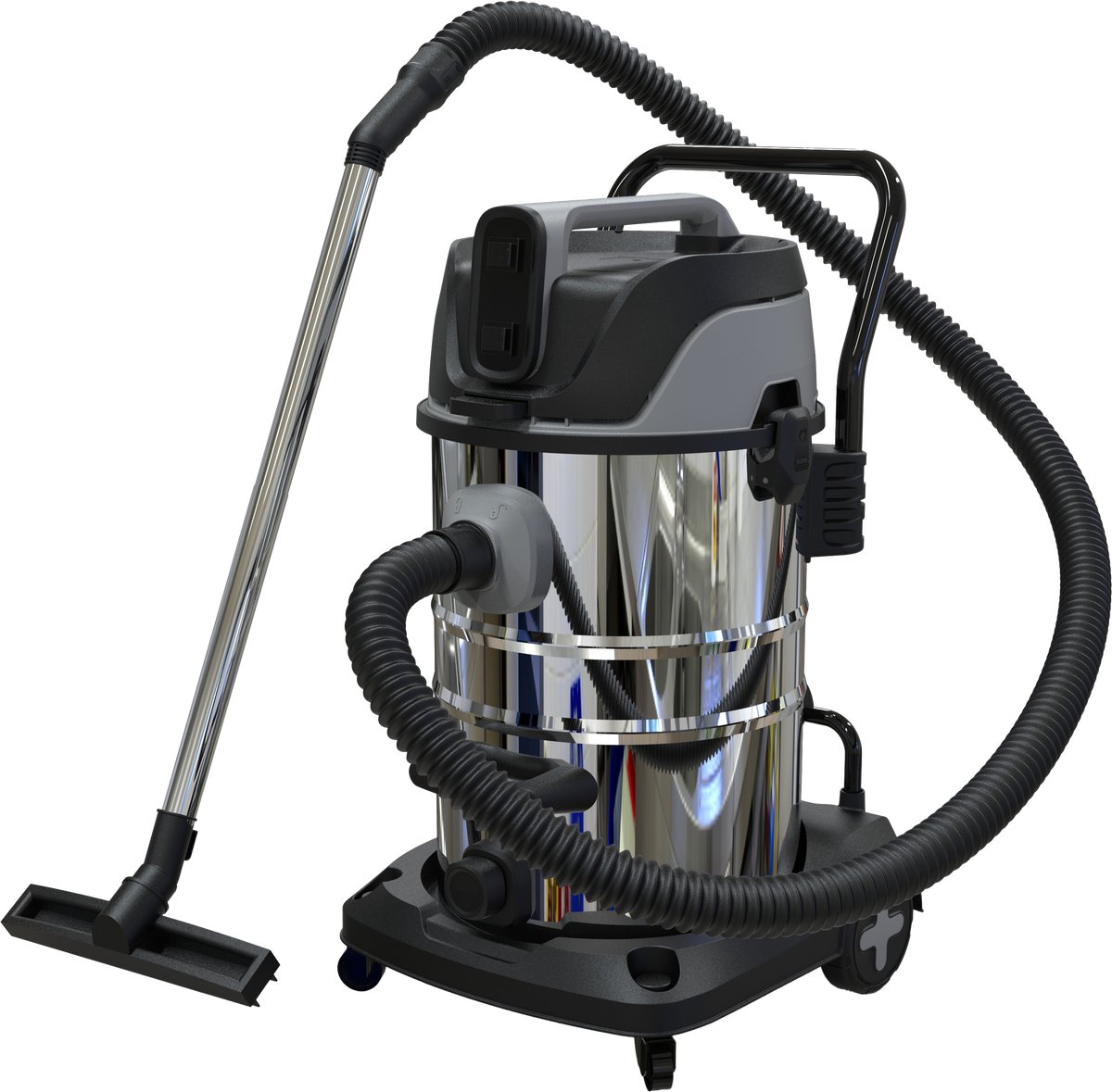 Kremer KR66L NT - Nat/Droog Stofzuiger - Manueel Klopfunctie