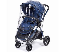 Qwali Regenhoes Kinderwagen Universeel - Wandelwagen - Regenhoes Buggy - Kinderwagen Accessoires