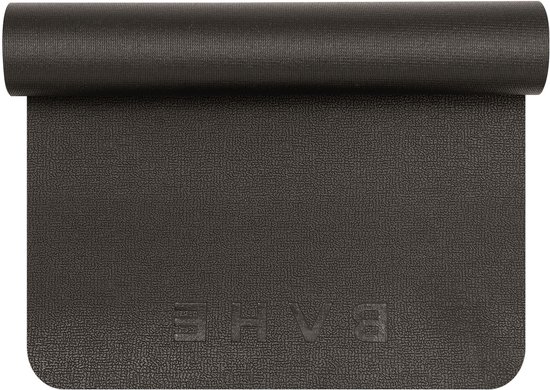 BAHE - Studio Pilates Mat - Yogamat 5mm - Pilatesmat met structuur - Yoga Mat Anthracite van Bahe — afbeelding 3