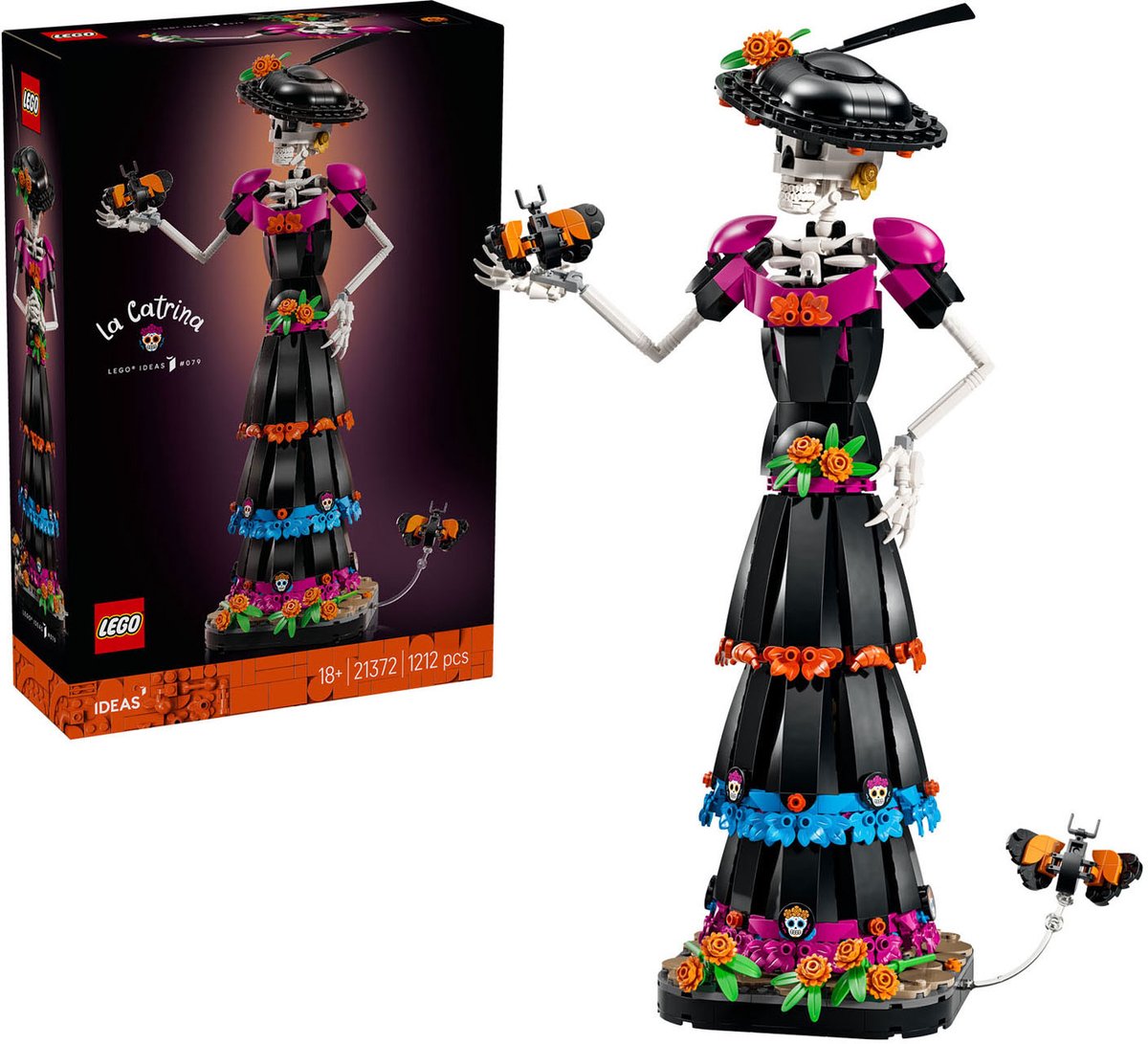 LEGO Ideas La Catrina Figuur Bouwpakket voor Volwassenen en Woondecoratie 21372 — cadeau in Spellen & Speelgoed - foto 7