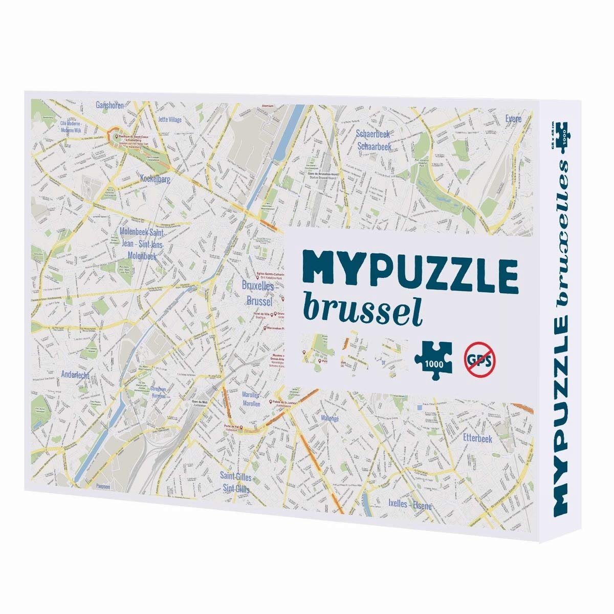 Mypuzzle Bruxelles: 1000 PIECES - ShopVlot