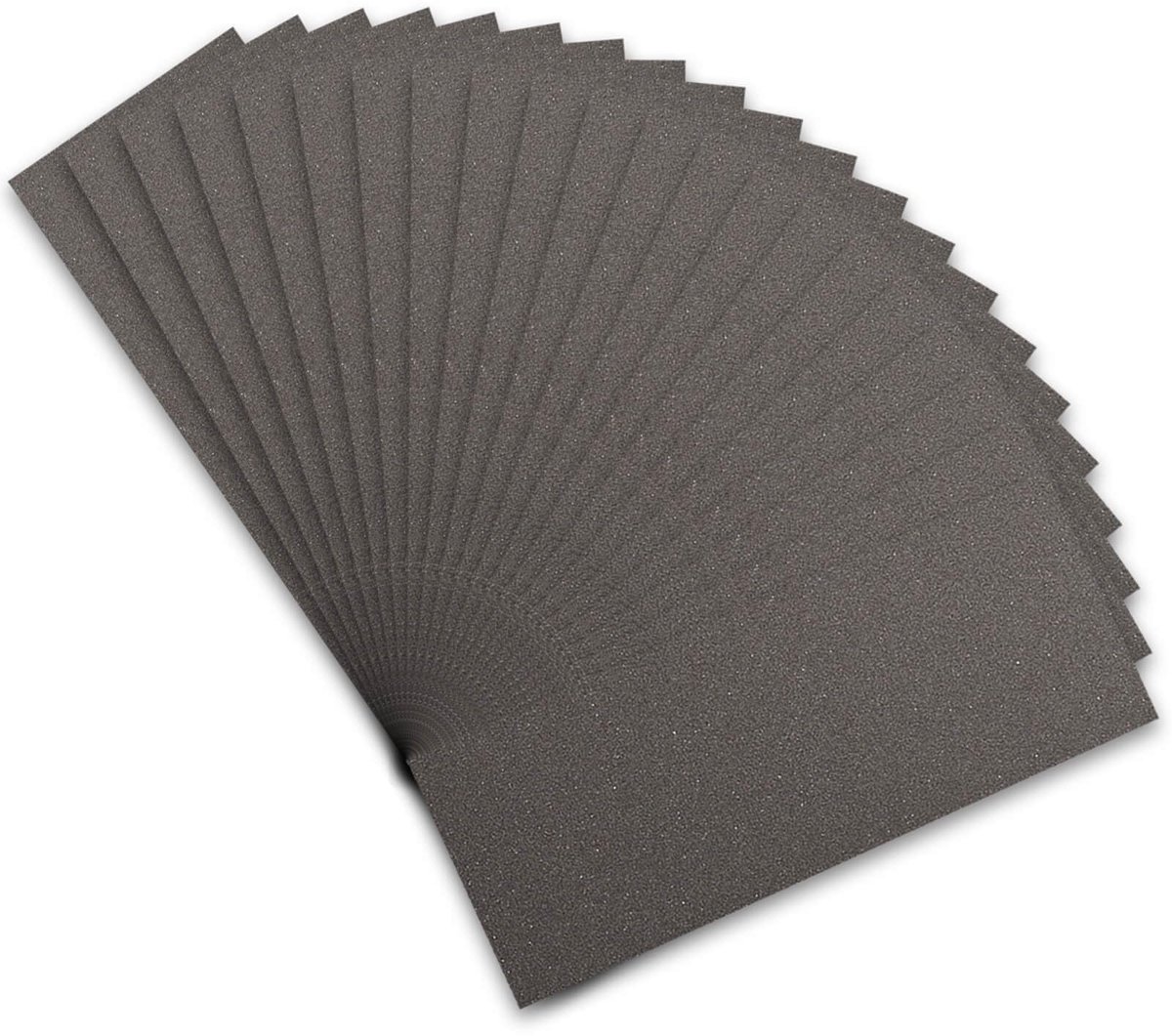 STEBRUAM Schuurpapier Set, 400 Korrel Granulariteit Sand Paper, 21 Stuks Nat Schuurpapier Metaal voor - ShopVlot