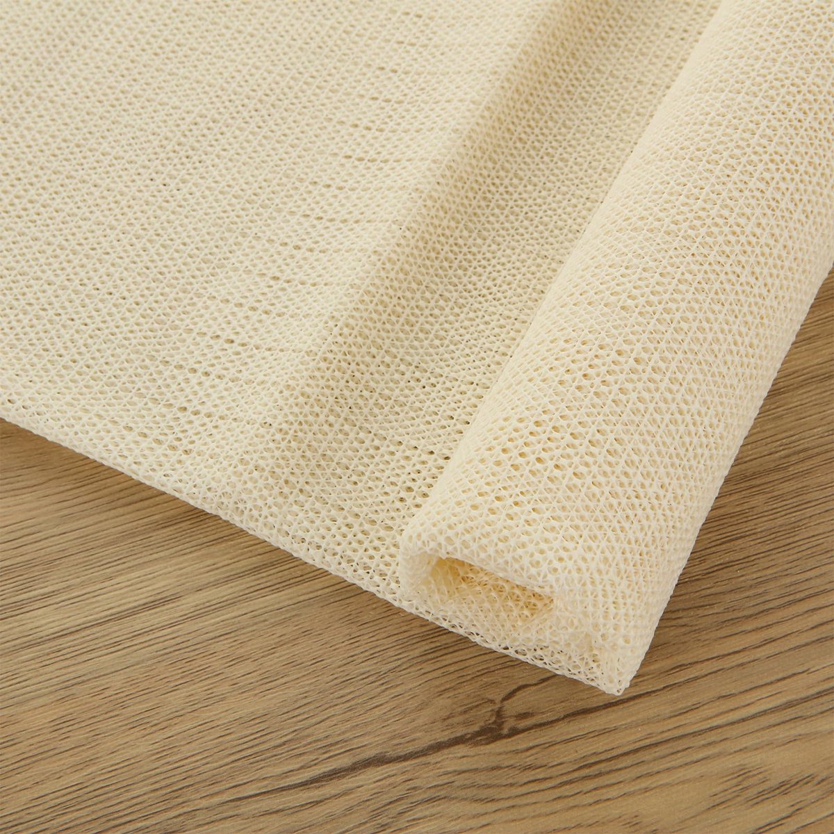 AHAQU Antislip Tapijtonderlaag, 200 x 300 cm, Snijbaar, Multifunctioneel, Beige - ShopVlot