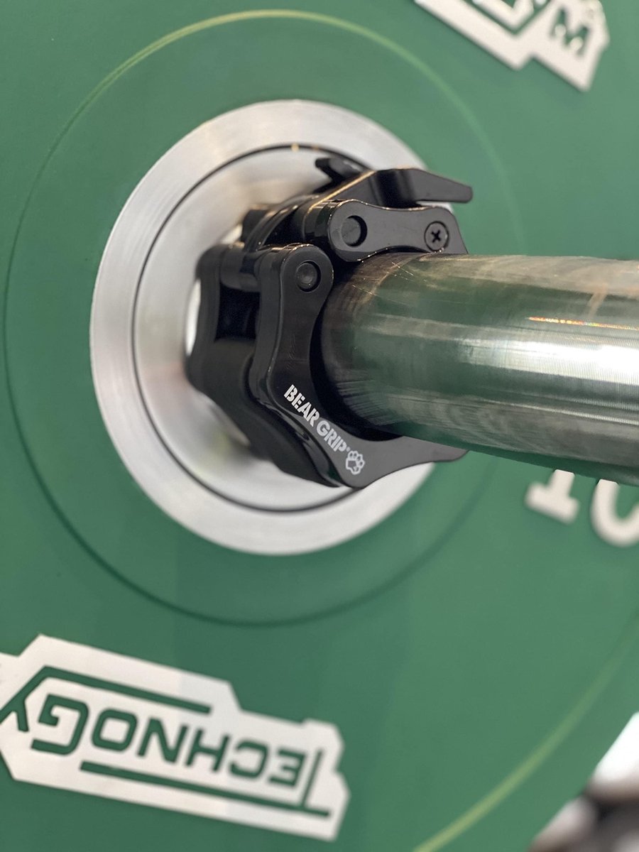 BEAR GRIP - Olympische halterklemmen halsbanden, paar Quick Release professionele Olympische halterklemmen voor - ShopVlot