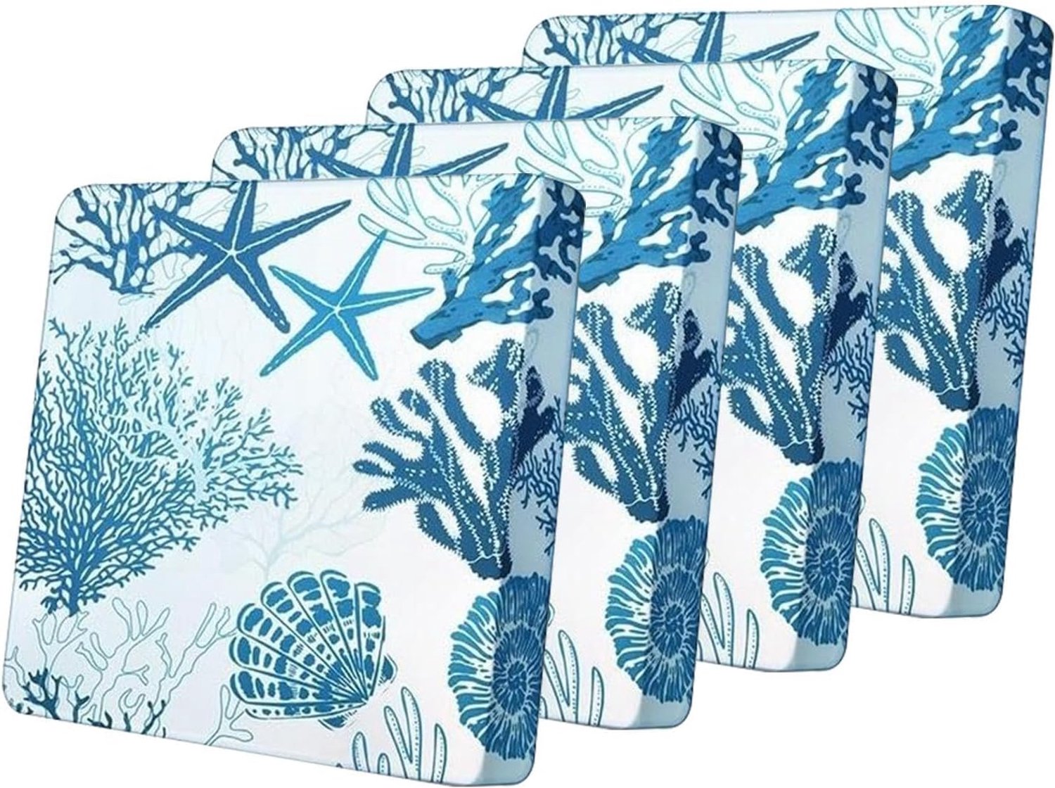 Terraskussens, 4-delig, vervangende bank, stretch, wasbaar