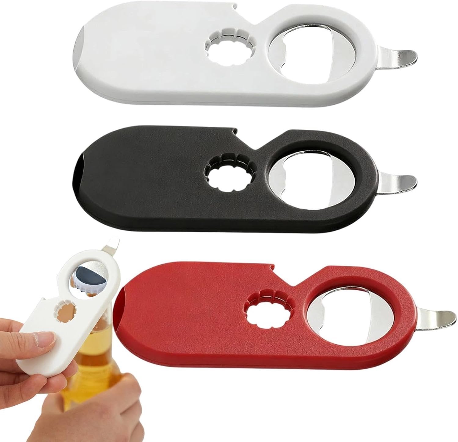 Magnetische flesopener van roestvrij staal