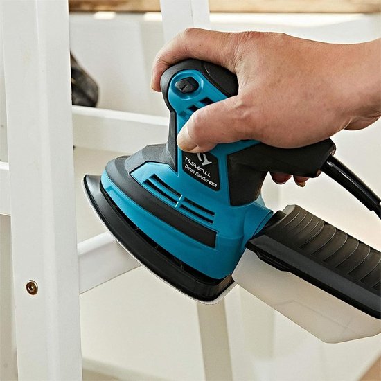 3 Stuks Driehoekige schuurplaten hard, 93 mm universele Fijne schuurplaat, Multitool schuurplaat driehoekige, Schuurmachine accessoires slijpen, Voor hout, hard plastic, metaal, ontroesten — afbeelding 2