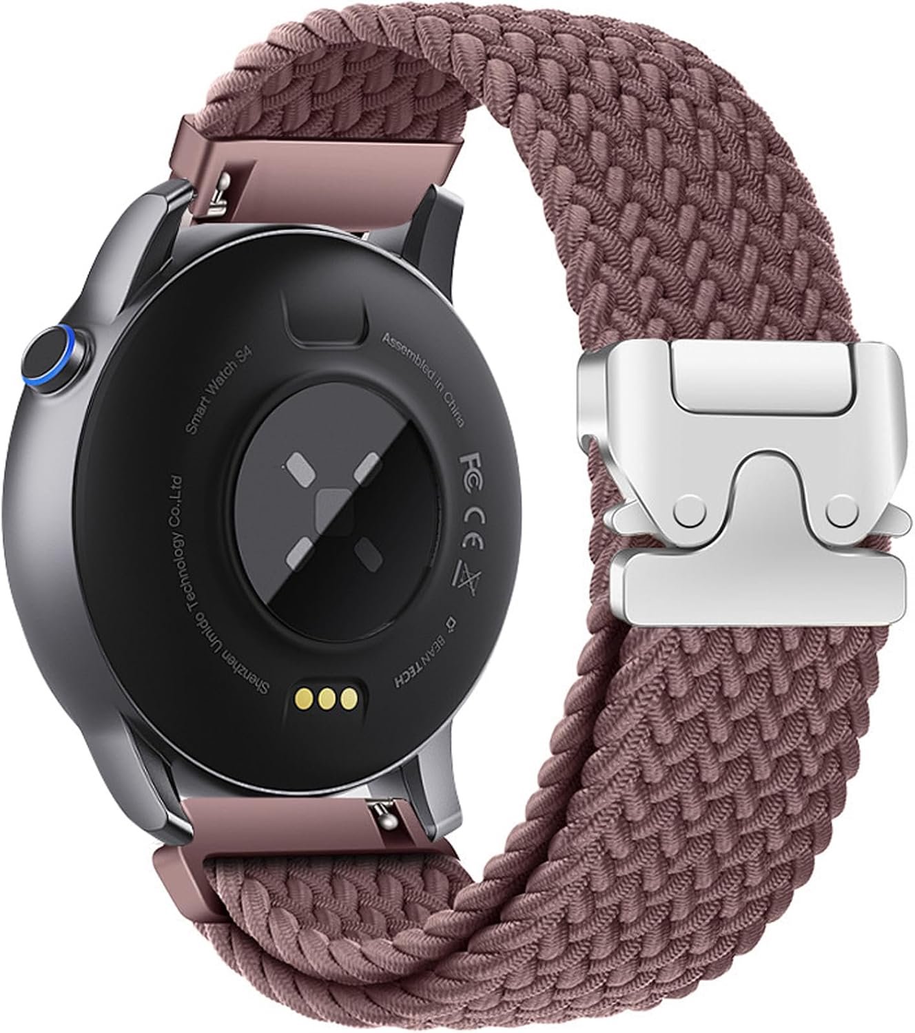 Armband voor Polar ignite 3/ignite2/ignite/Pacer/Unite, 20mm Sport Nylon Reservearmband Horlogeband Vervangende Bandje Band voor Withings ScanWatch 2 42mm/Steel HR 40mm/HR Sport