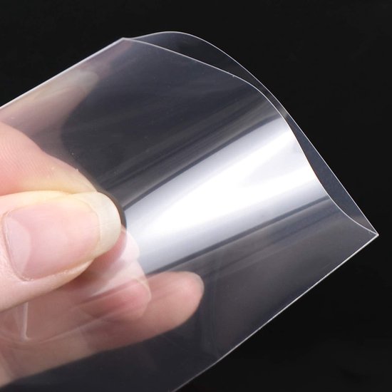 300 stuks standaard kaarthoesjes, doorzichtige penny sleeves, ruilkaartenhoezen voor Pokemon, Magic, MTG, TCG, verzameling, bordspellen, Yugioh, Dropmix, drakenschild mouwhouders (transparant) — afbeelding 3