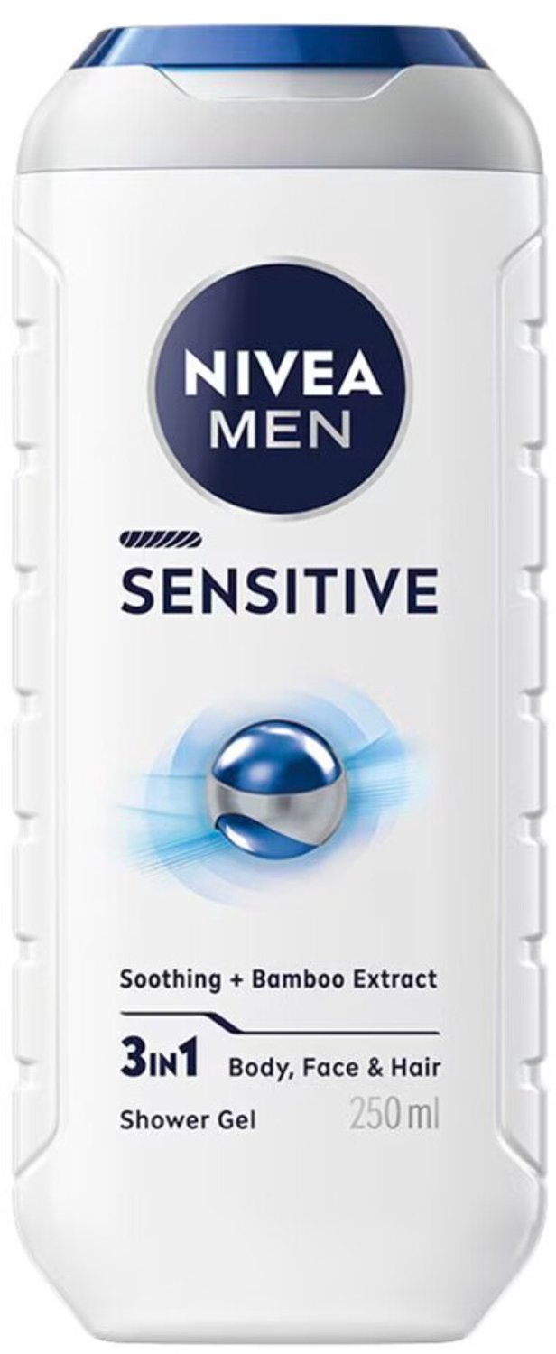 NIVEA Men Shampoo & Douchegel 3in1 Sensitive 250 ml