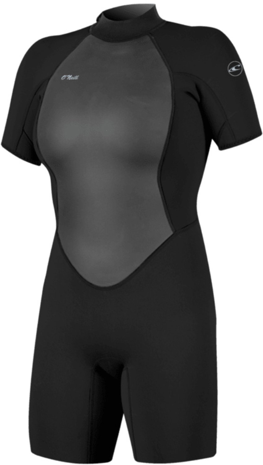 2026 O'Neill Dames Reactor-2 2mm Rug Ritssluiting Shorty Wetsuit