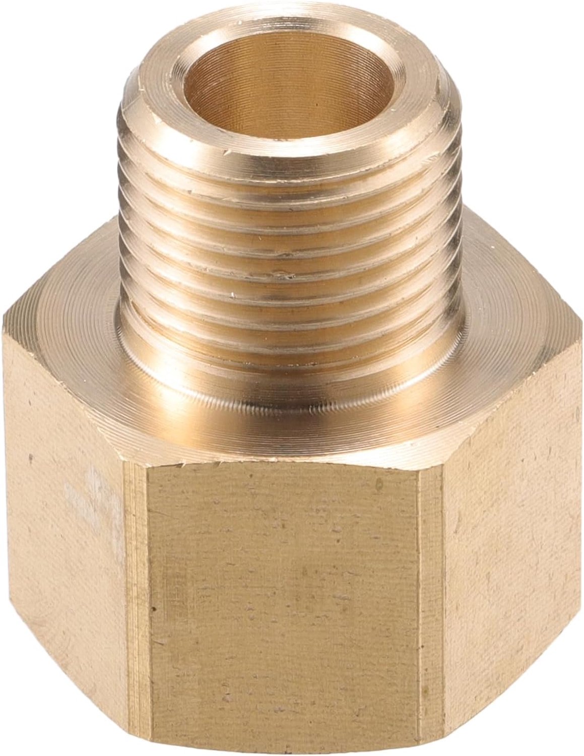 Hogedrukreiniger Aansluiting, M22X1.5 Vrouwelijk Naar G3/8" Mannelijk Adapter Messing Schroef Slangaansluiting Universeel Voor Hogedrukreiniger Messing Koperkleur