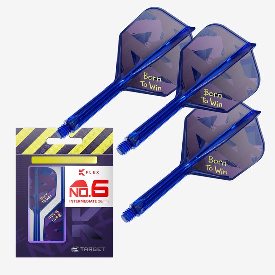 Target K-Flex Luke Littler World Champion 2026 NO6 - Dart Flights - Short van Target — afbeelding 2