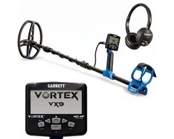 Garrett Vortex VX9 metaaldetector met gratis Garrett CS-3 draadloze Z-Lynk hoofdtelefoon - Professionele metaaldetector