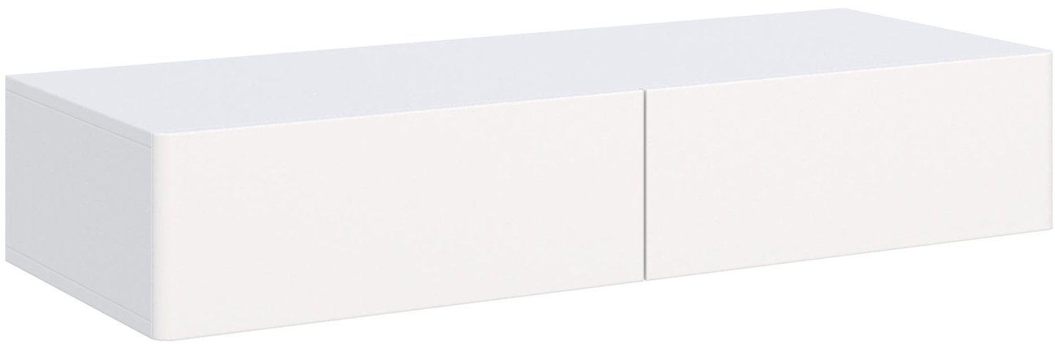 Selsey Olio – Hangende kaptafel met 2 lades - wit - 110cm