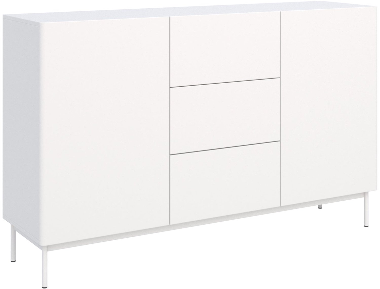 Selsey Olio – Dressoir met 2 deuren en 3 lades - wit - 160cm