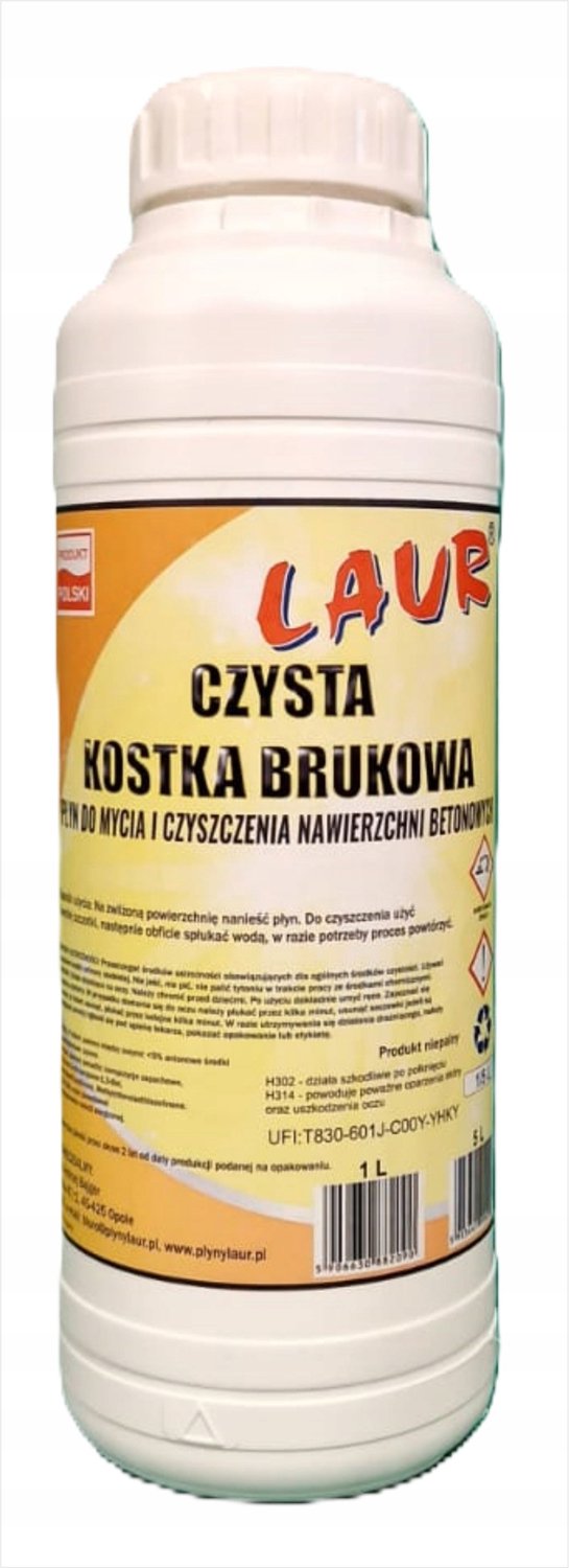 Laur Beton & Straatsteen Reiniger 1L - Krachtige Vlekverwijderaar