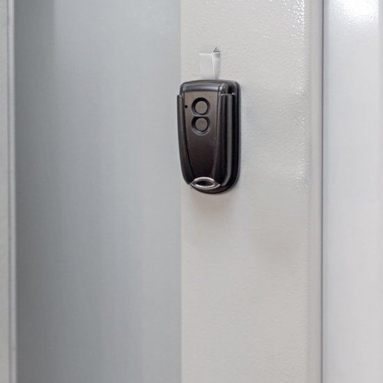 20 Stuks Metalen Zonneklep Clip voor Garage Deur Afstandsbediening Robuuste Ijzeren Houder voor Auto Vrachtwagen Poortopener met Universele Compatibiliteit Sterke Grip — afbeelding 2