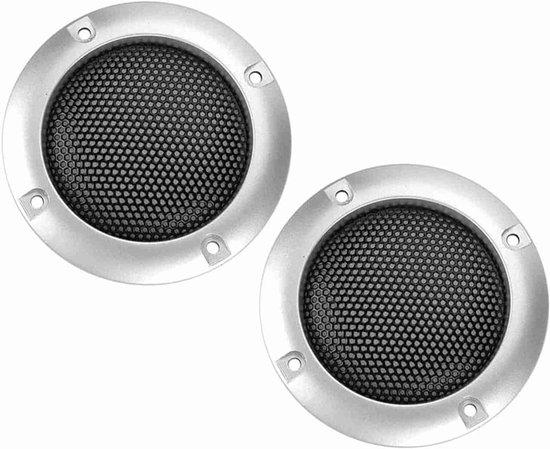 lyrlody Luidsprekerrooster, Metalen Stalen Gaasafdekking voor Auto- Kleine Luidsprekers, Elegant Ontwerp met Breukbescherming, 2 Inch Luidsprekerbeschermer Geschikt voor Verschillende Audiosystemen — afbeelding 4