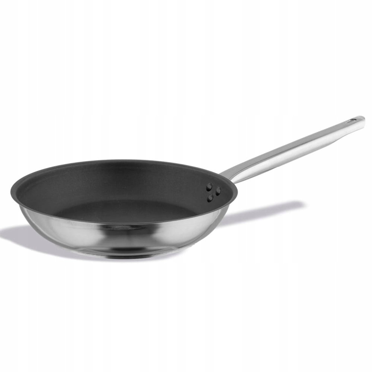 Pujadas Inox-Pro Ergos Koekenpan 24 cm met Excalibur Anti-aanbaklaag