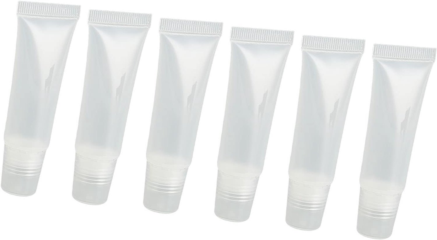Chrees Professionele lipglosstube, 10 ml, navulbare lege potjes voor doe-het-zelf cosmetica, 20 stuks voor op reis, pvc-materiaal