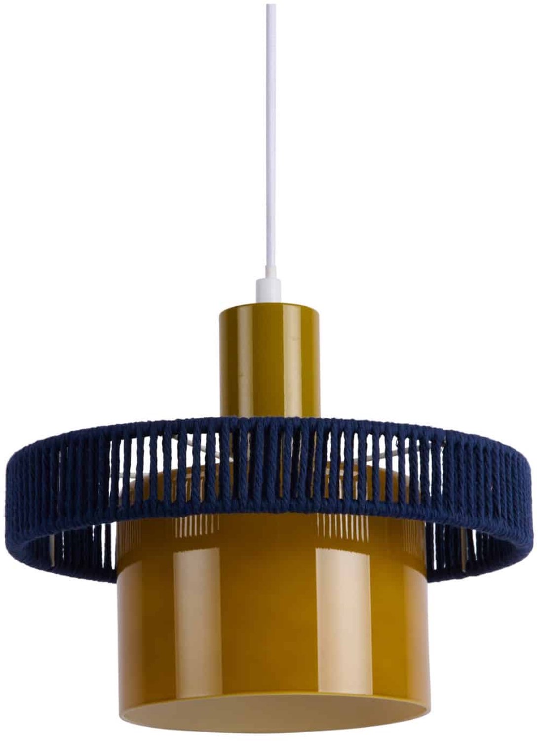 Leitmotiv Hanglamp Firenze Wide - Olijfgroen - 25x25x19.5cm - Scandinavisch - Hanglampen Eetkamer, Slaapkamer, Woonkamer
