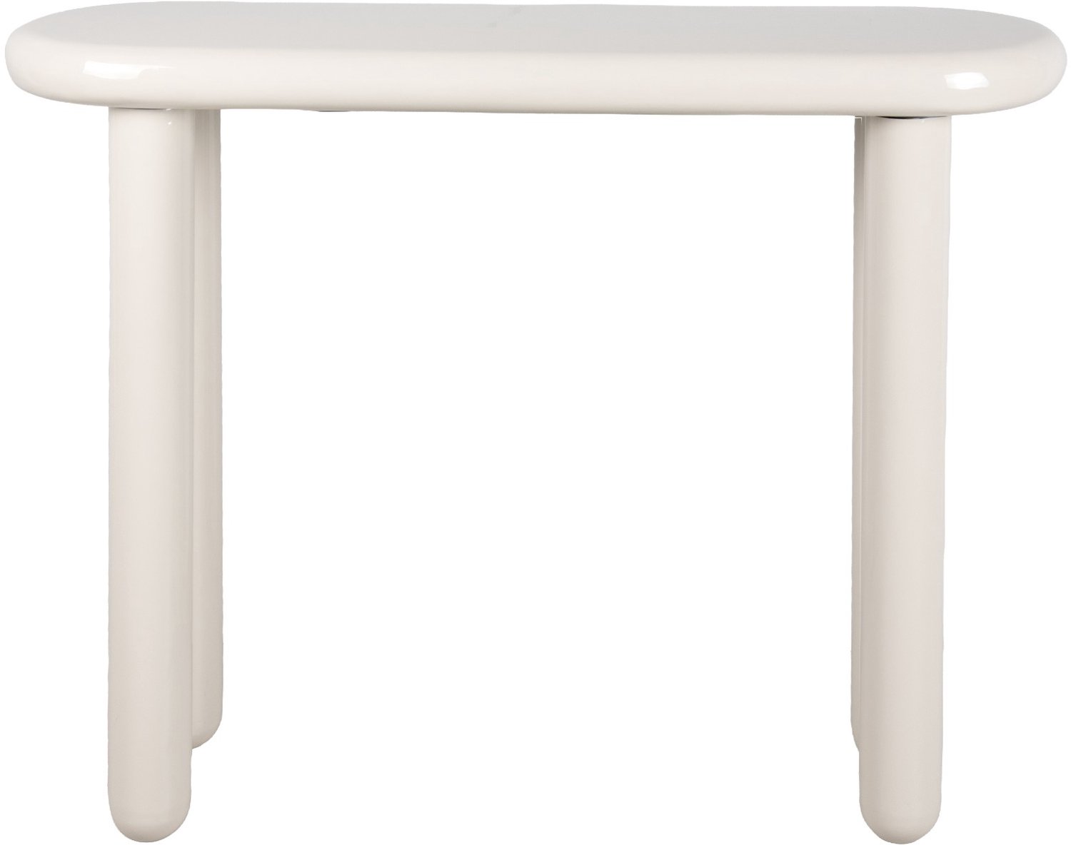 Leitmotiv Bijzettafel Cadiz - Gebroken wit - 95x30x76cm - Scandinavisch