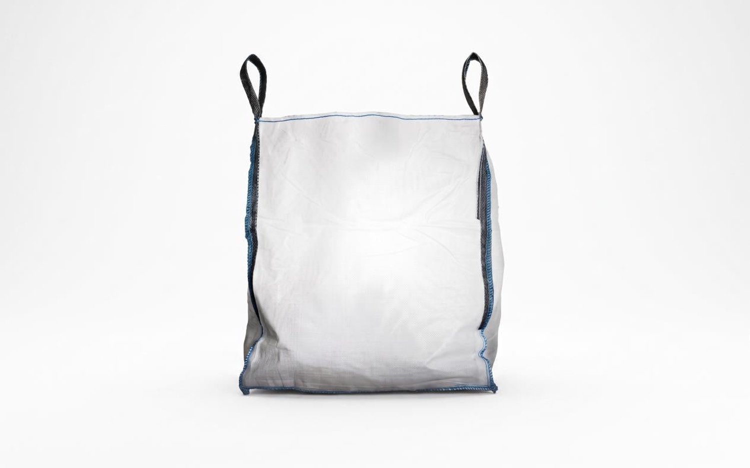 Mini Puinzak - 45 x 45 x 45 cm - 500 kg - Geweven PP - 4 hijslussen - Wit