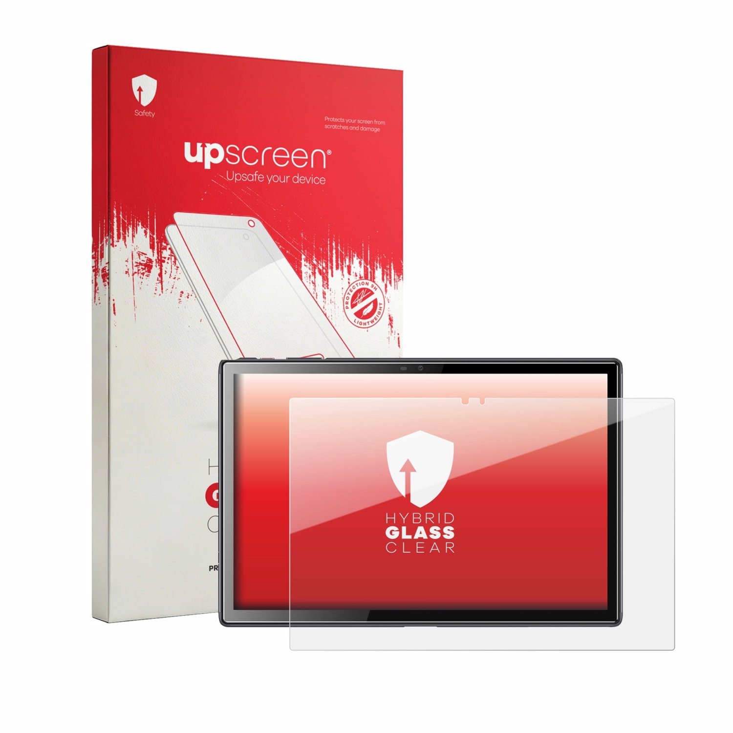 upscreen - Screenprotector voor Byybuo A10 - Folie Beschermfolie Beschermglas transparant