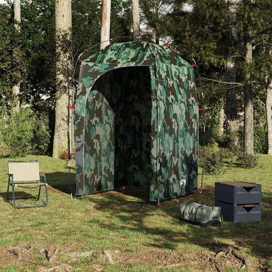 vidaXL - Douchetent - waterdicht - camouflage van Merkloos — afbeelding 3
