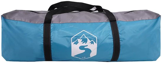 vidaXL - Tunneltent - 16-persoons - waterdicht - blauw van Vidaxl — afbeelding 2